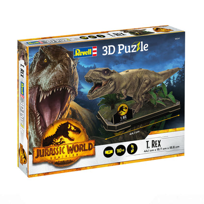 Revell Jurassic World Dominion T. Rex 3D Puzzle Tyrannosaurus Dinosaur Alternate 6