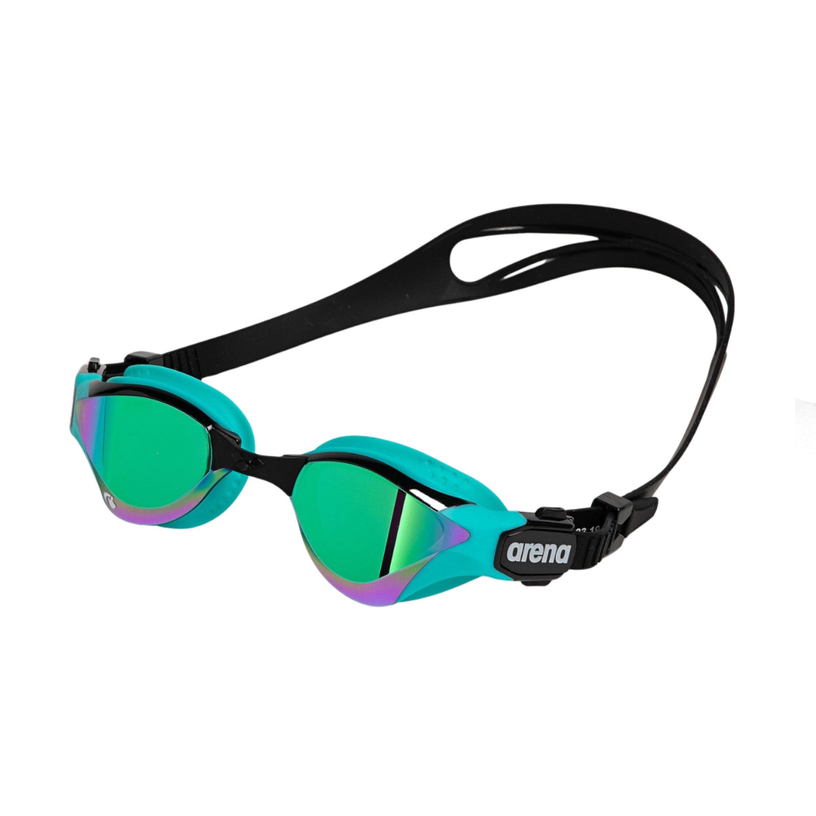 Arena Cobra Tri Swipe Mirror Training Emerald Peacock Men's Swimming Goggles