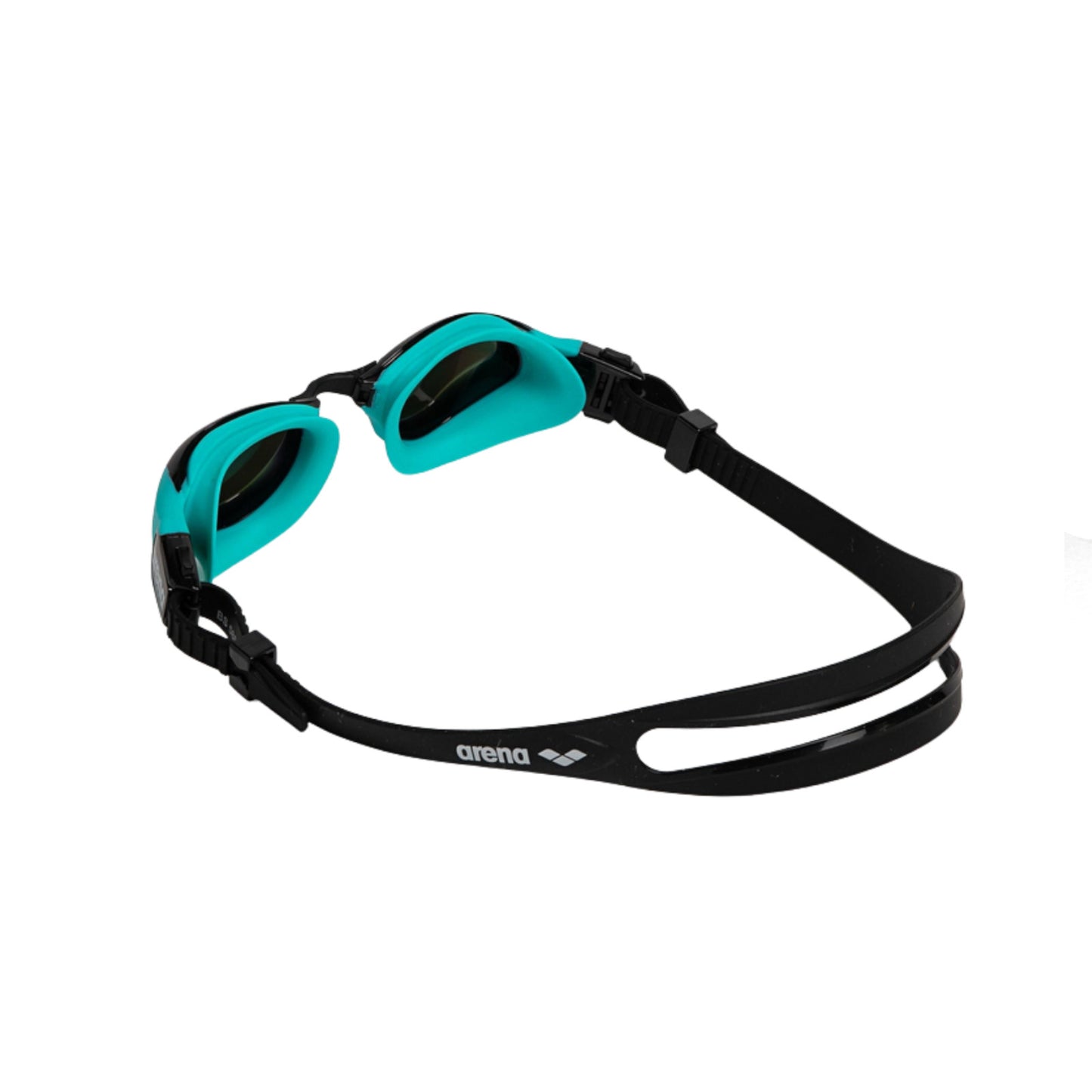 Arena Cobra Tri Swipe Mirror Training Emerald Peacock Men's Swimming Goggles Alternate 2