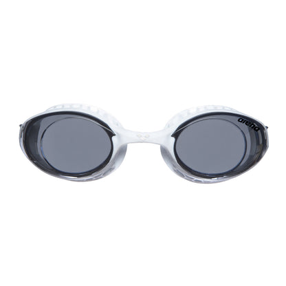 Arena Air Soft Training Smoked White Men's Swimming Goggles Alternate 1