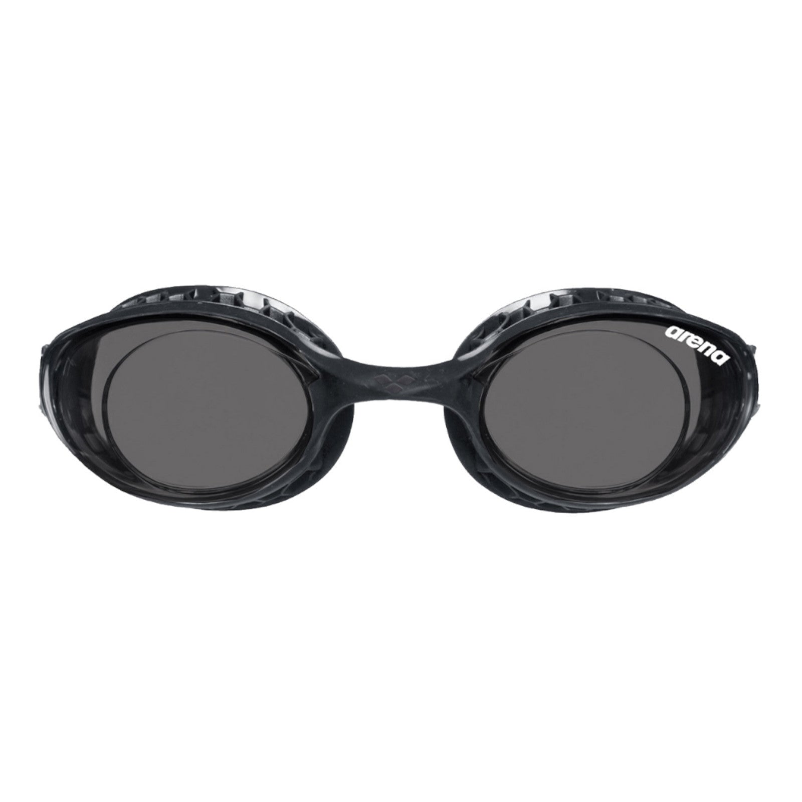 Arena Air Soft Training Smoked Black Men's Swimming Goggles Alternate 1