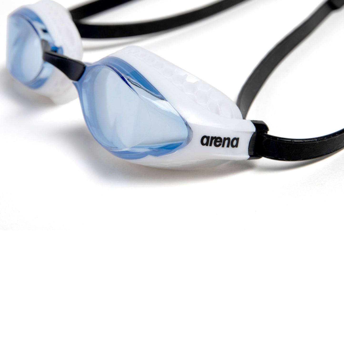 Arena Air Speed Racing Blue White Men's Swimming Goggles Alternate 2