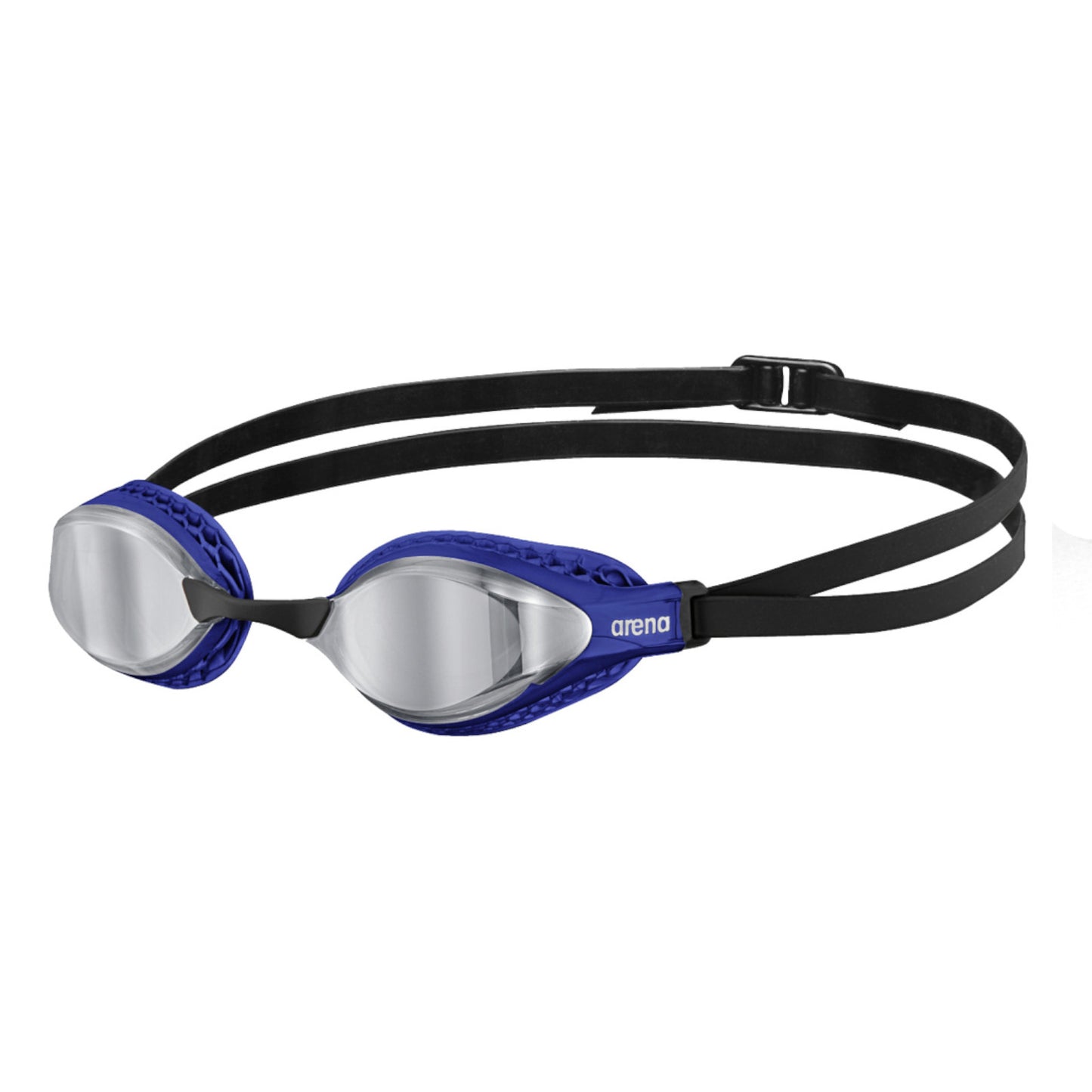 Arena Air Speed Mirror Racing Silver Blue Men's Swimming Goggles