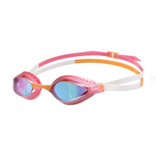 Arena Air Speed Mirror Racing Yellow Copper Light Pink Orange Men's Swimming Goggles