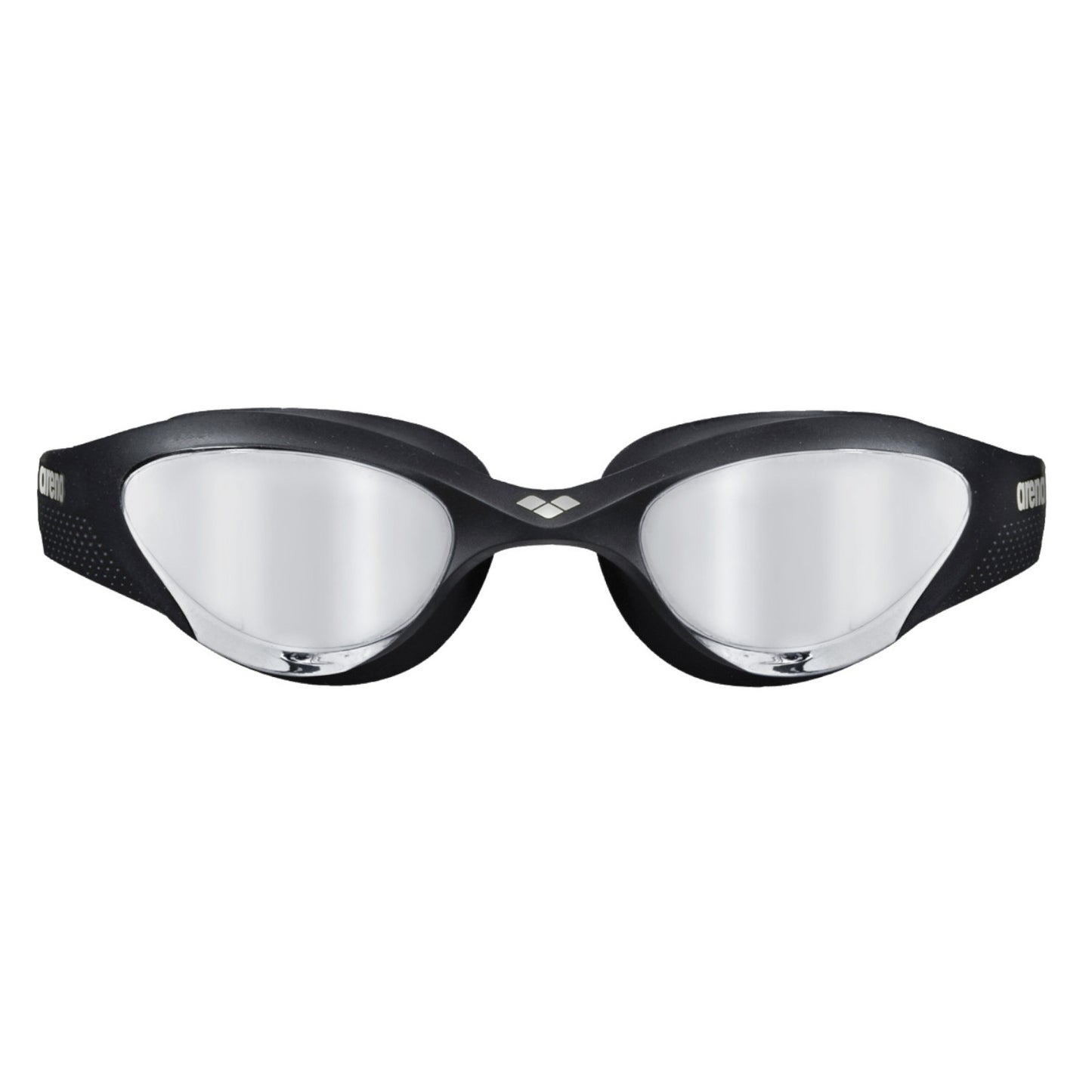 Arena The One Mirror Training Silver Black Black Men's Swimming Goggles Alternate 1