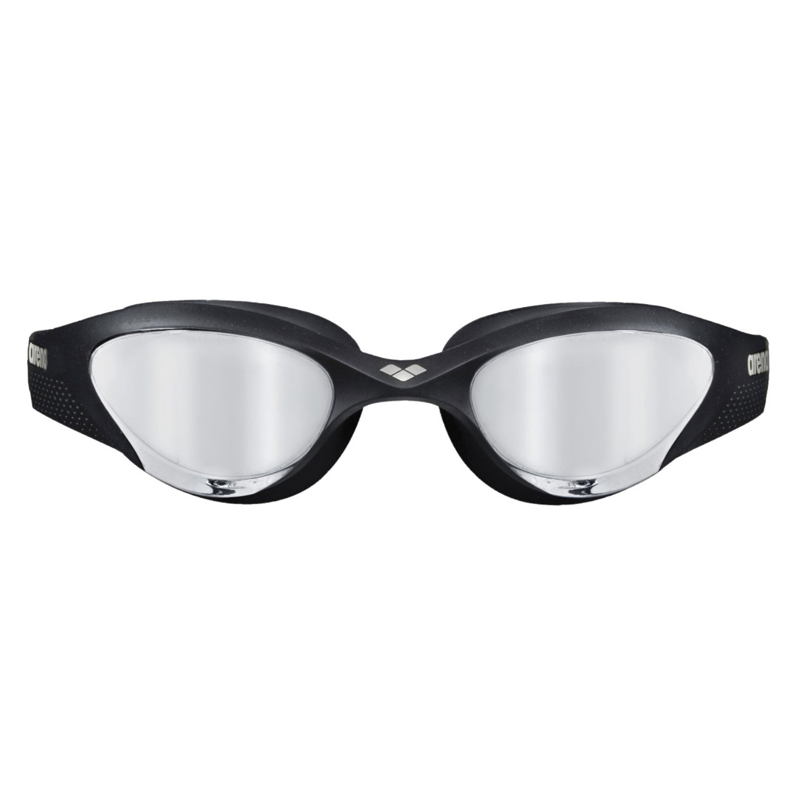 Arena The One Mirror Training Silver Black Black Men's Swimming Goggles Alternate 1