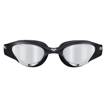 Arena The One Mirror Training Silver Black Black Men's Swimming Goggles Alternate 1