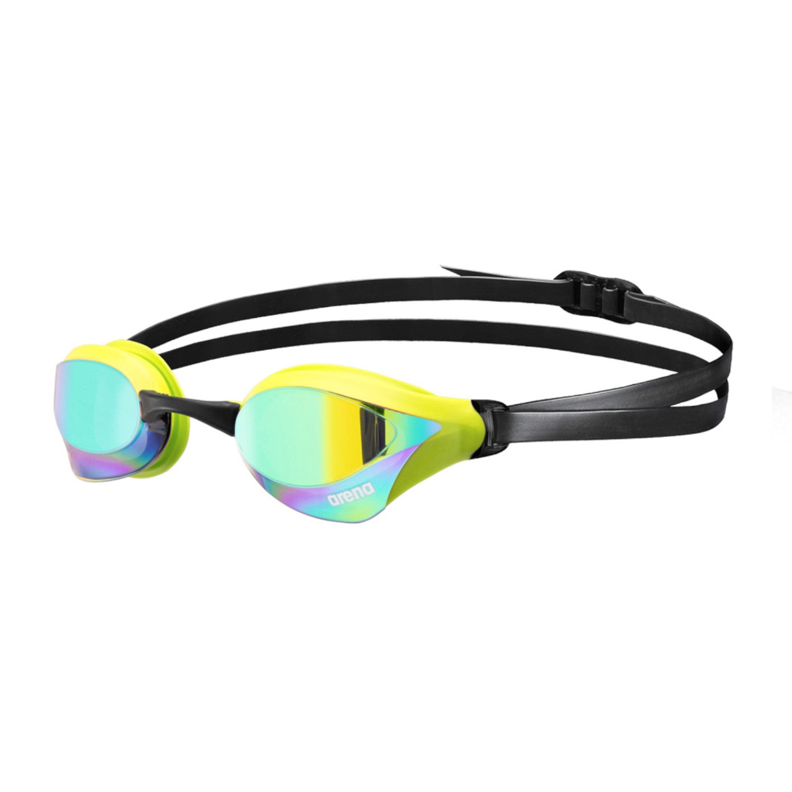 Arena Cobra Core Swipe Mirror Racing Emerald Cyber Lime Men's Swimming Goggles