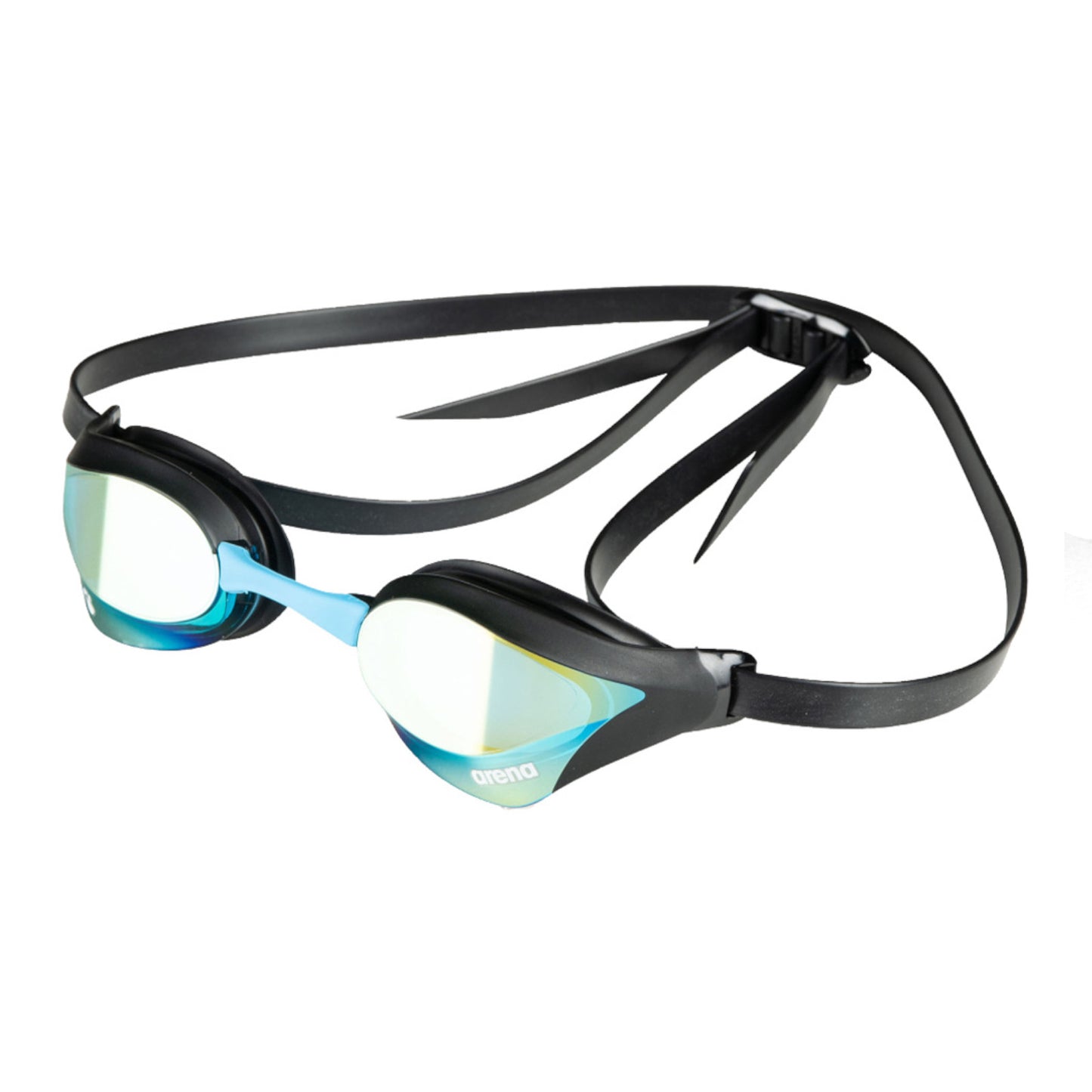 Arena Cobra Core Swipe Mirror Racing Aqua Black Men's Swimming Goggles