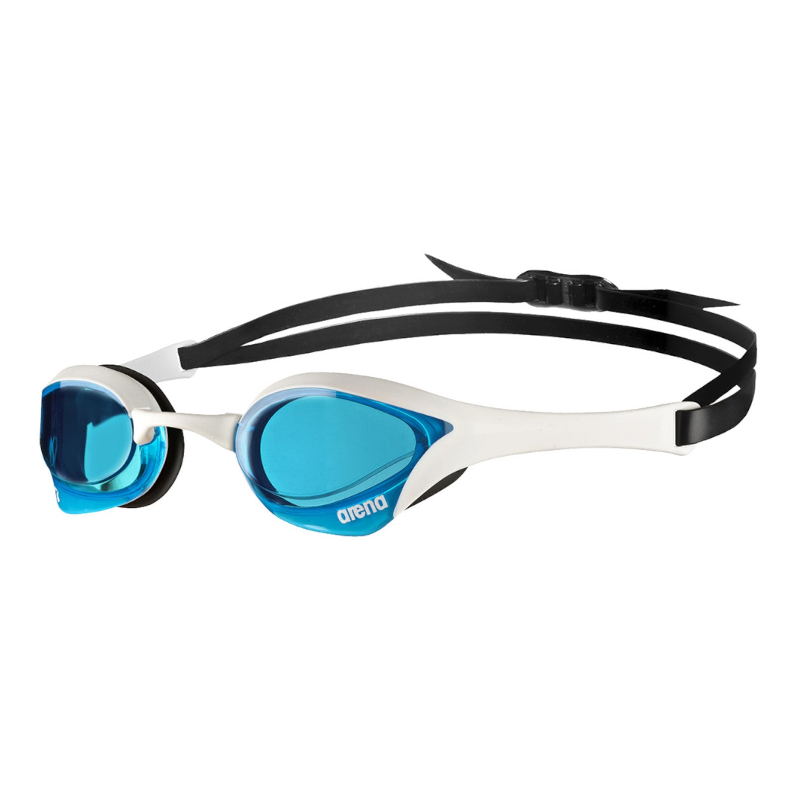 Arena Cobra Ultra Swipe Racing Blue White Black Men's Swimming Goggles
