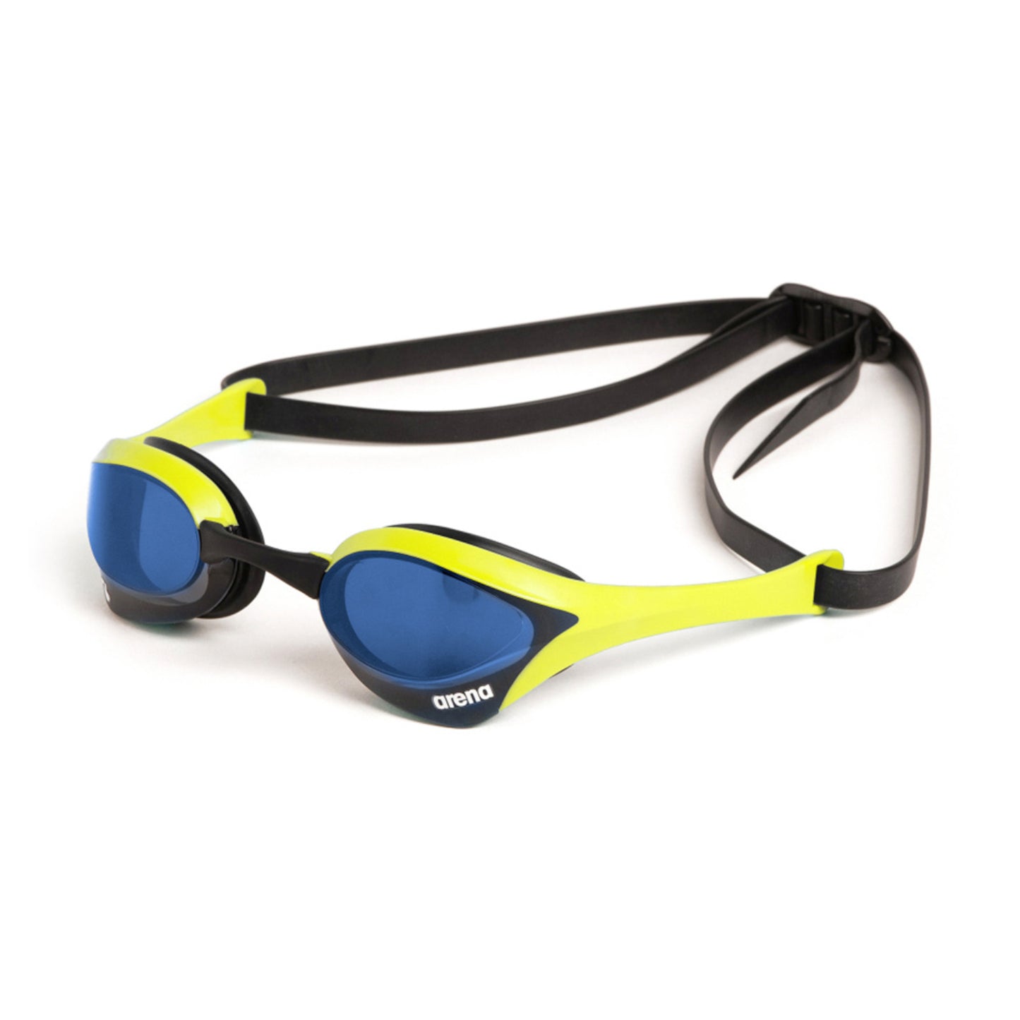Arena Cobra Ultra Swipe Racing Royal Blue Cyber Lime Men's Swimming Goggles