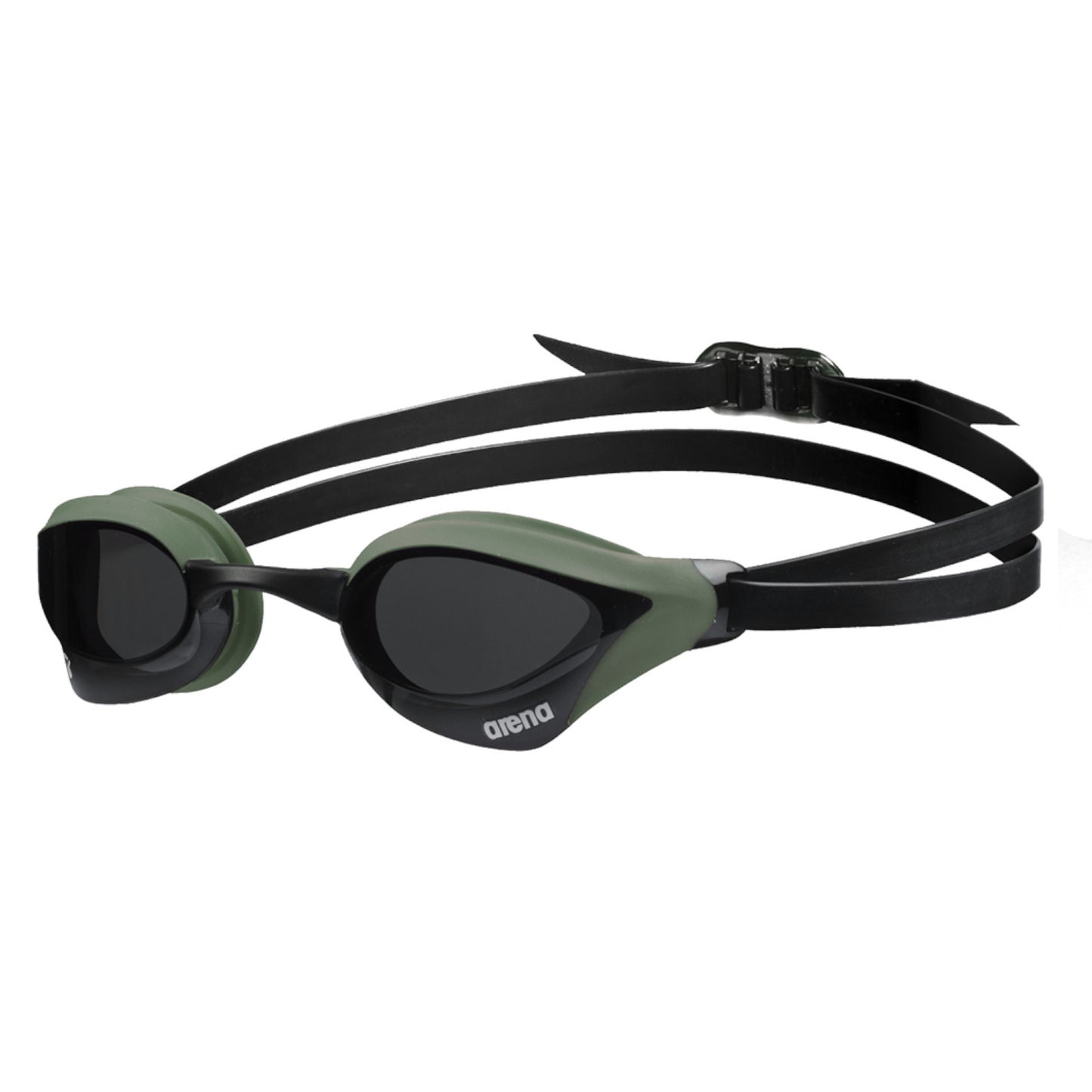 Arena Cobra Core Swipe Racing Smoke Army Black Men's Swimming Goggles