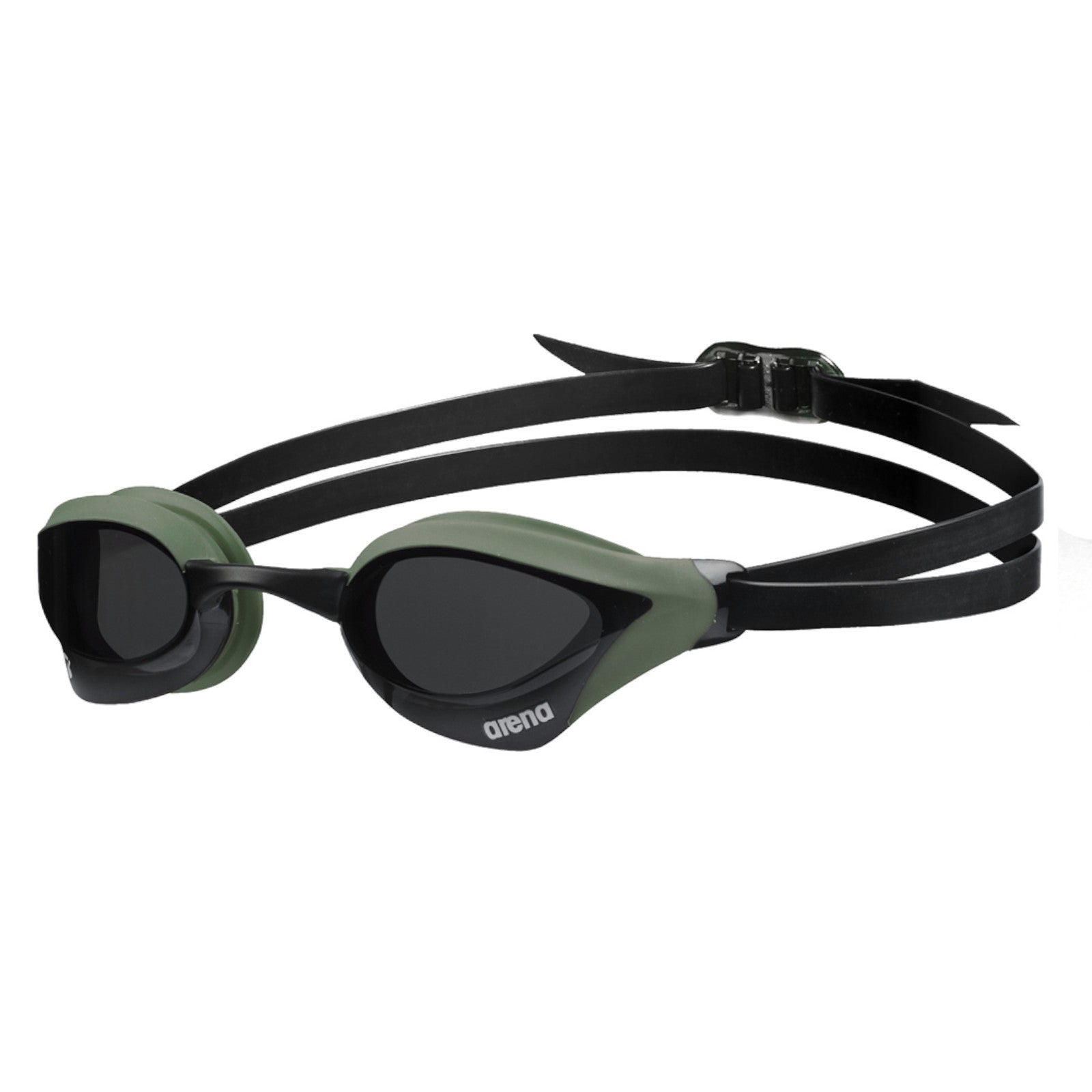 Arena Cobra Core Swipe Racing Smoke Army Black Men's Swimming Goggles