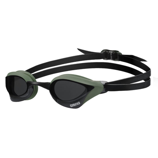 Arena Cobra Core Swipe Racing Smoke Army Black Men's Swimming Goggles