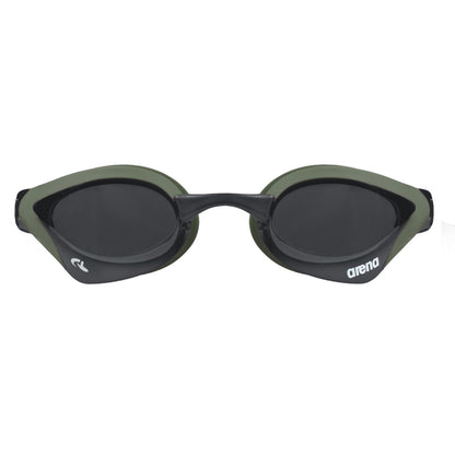 Arena Cobra Core Swipe Racing Smoke Army Black Men's Swimming Goggles Alternate 1