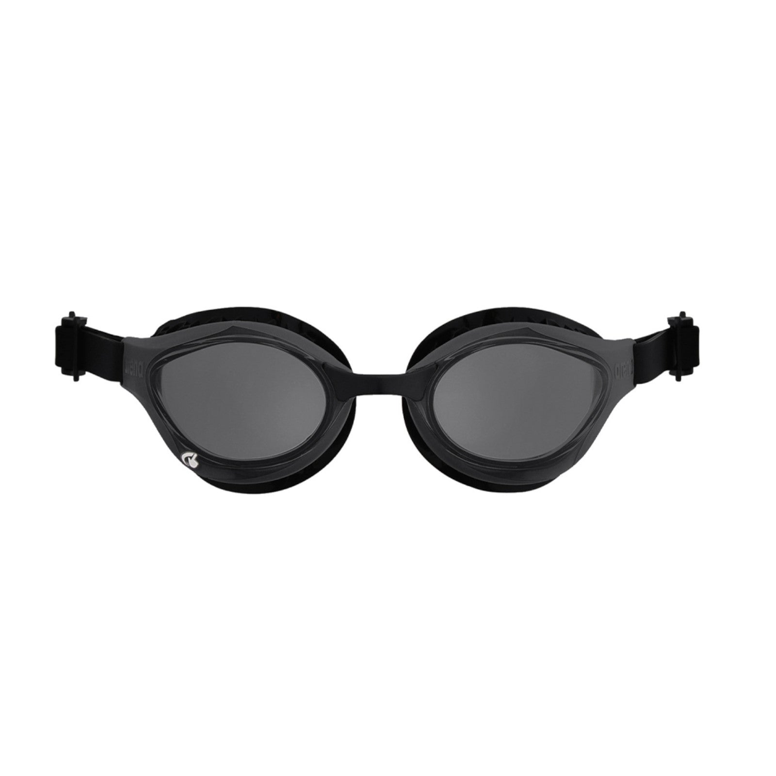 Arena Air Bold Swipe Training Smoke Smoke Black Men's Swimming Goggles Alternate 1