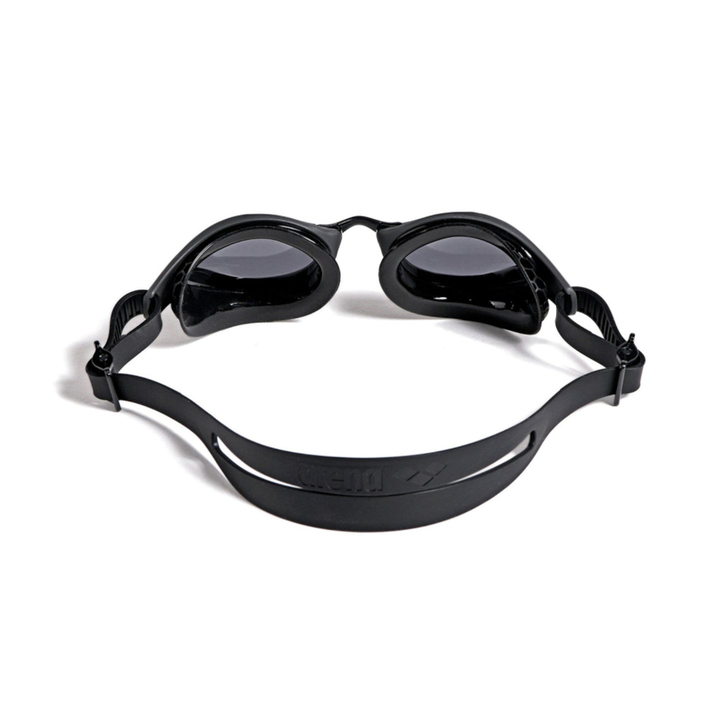 Arena Air Bold Swipe Training Smoke Smoke Black Men's Swimming Goggles Alternate 2