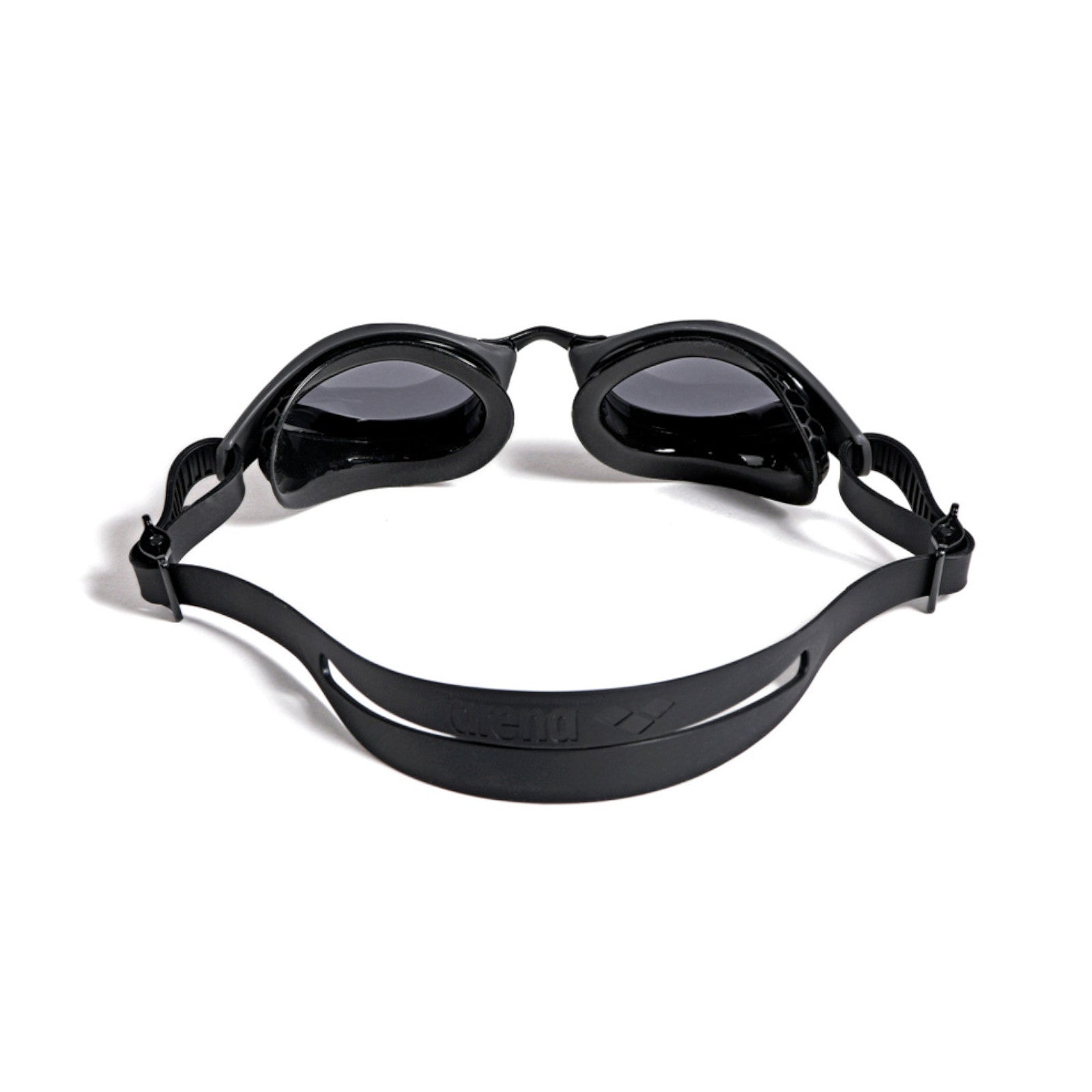 Arena Air Bold Swipe Training Smoke Smoke Black Men's Swimming Goggles Alternate 2