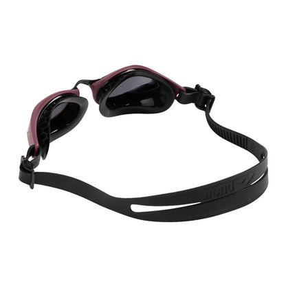 Arena Air Bold Swipe Training Smoke Red Wine Black Men's Swimming Goggles Alternate 1