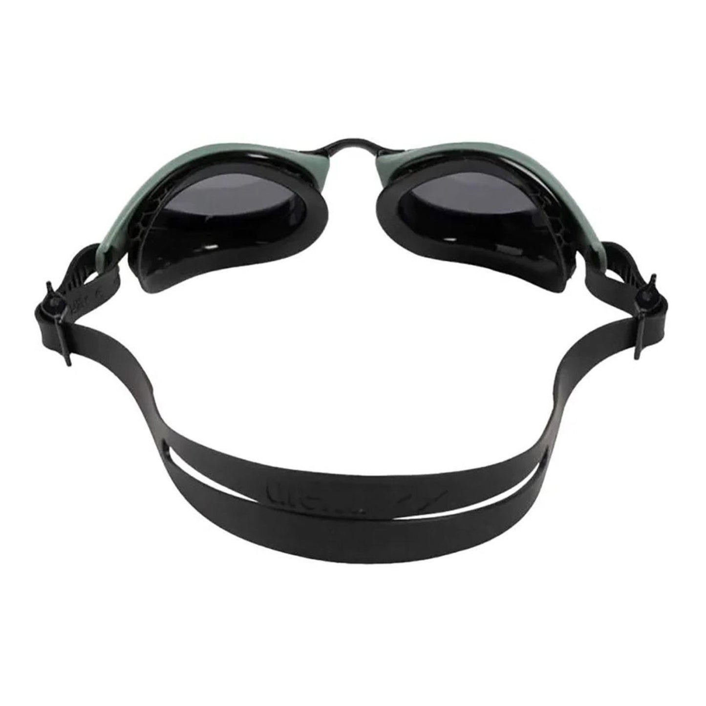 Arena Air Bold Swipe Training Smoke Dark Olive Black Men's Swimming Goggles Alternate 2