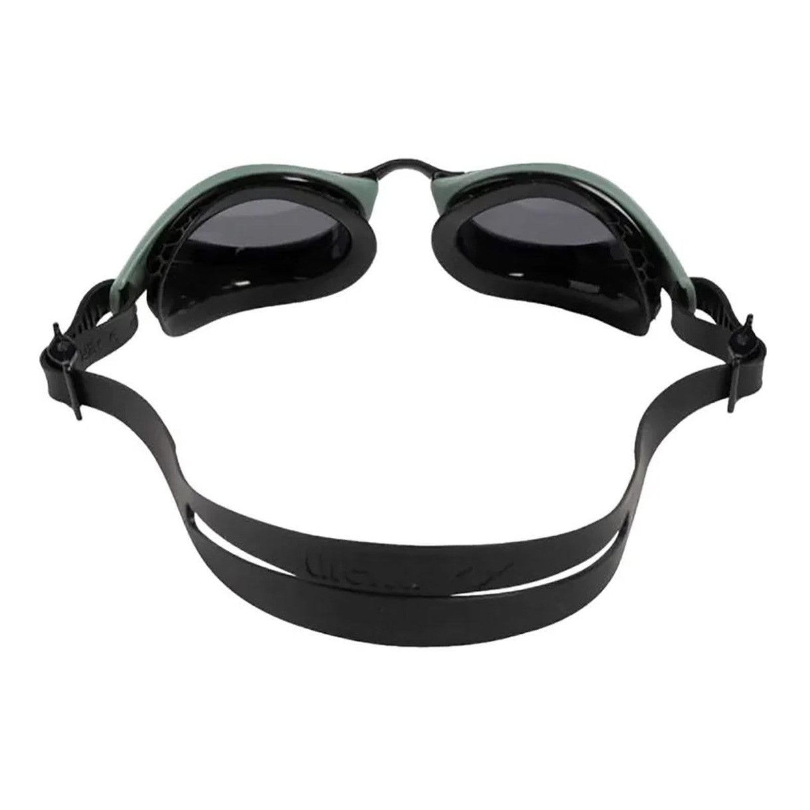 Arena Air Bold Swipe Training Smoke Dark Olive Black Men's Swimming Goggles Alternate 2
