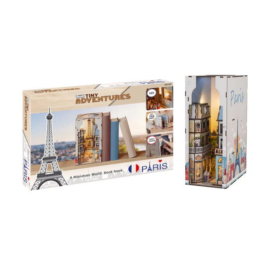 Revell Paris Tiny Adventures Book Nook 3D Puzzle 00539