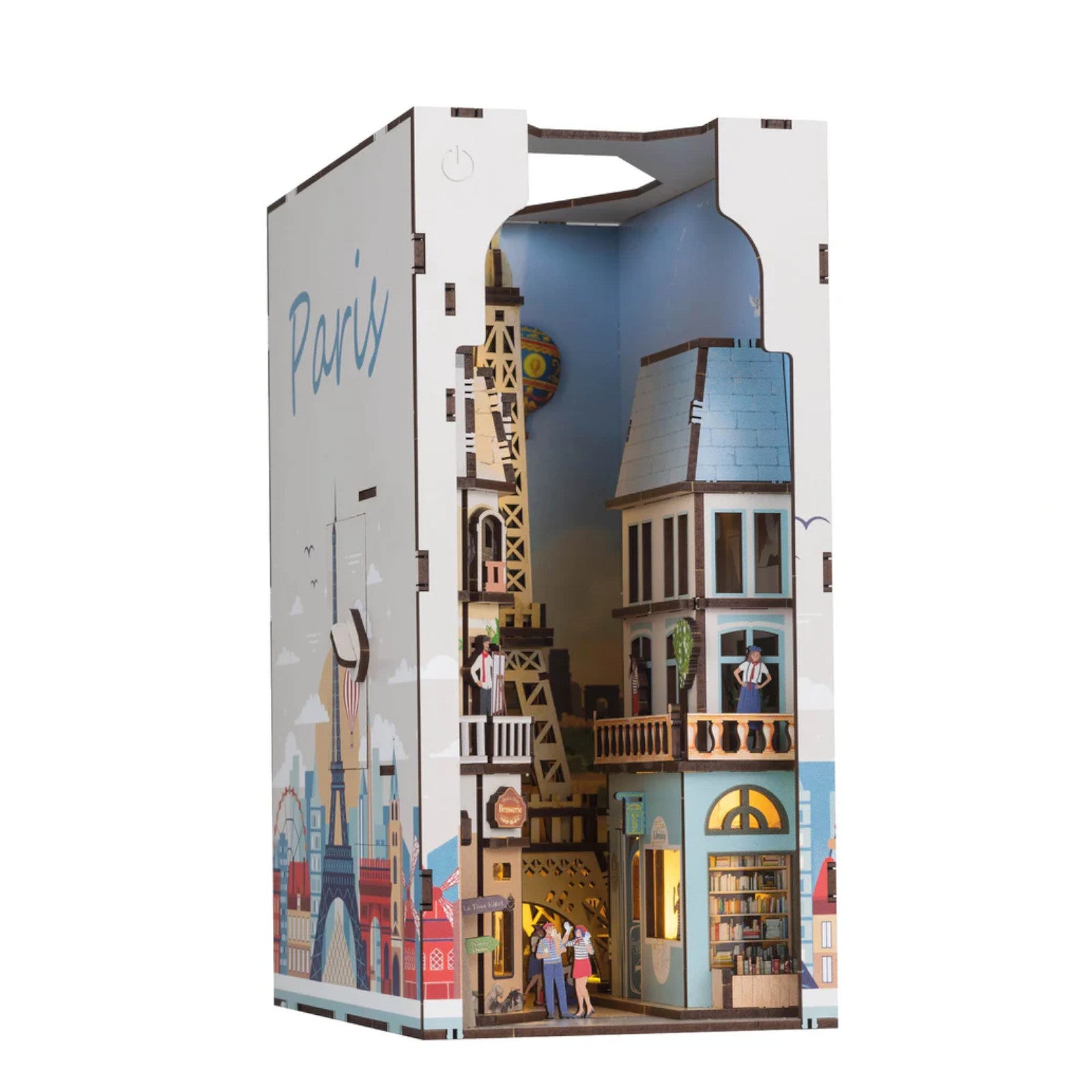 Revell Paris Tiny Adventures Book Nook 3D Puzzle 00539 Alternate 1