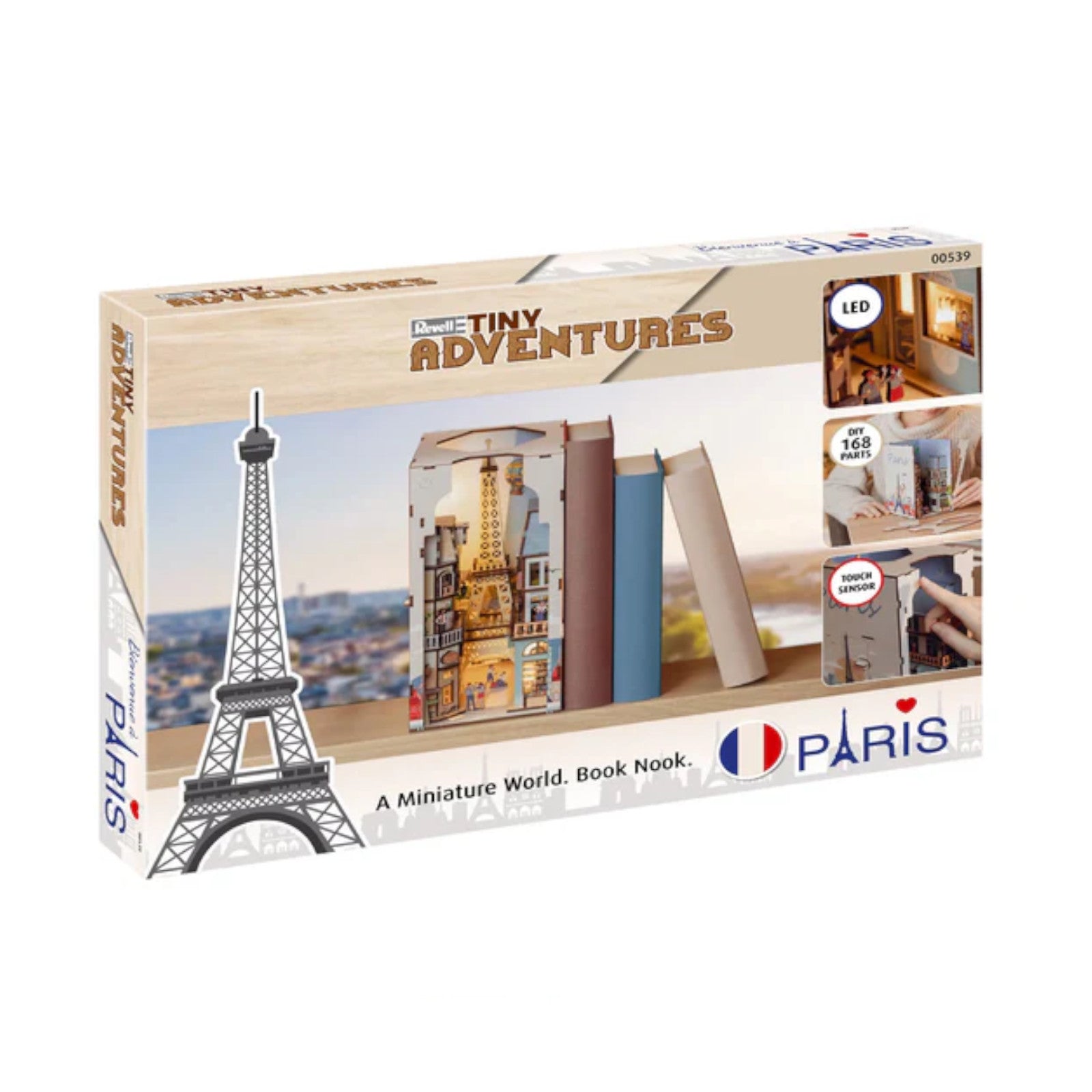 Revell Paris Tiny Adventures Book Nook 3D Puzzle 00539 Alternate 3