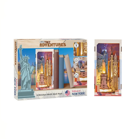 Revell New York Tiny Adventures Book Nook 00540 3D Puzzle