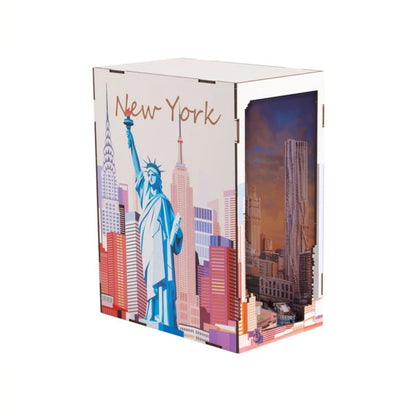 Revell New York Tiny Adventures Book Nook 00540 3D Puzzle