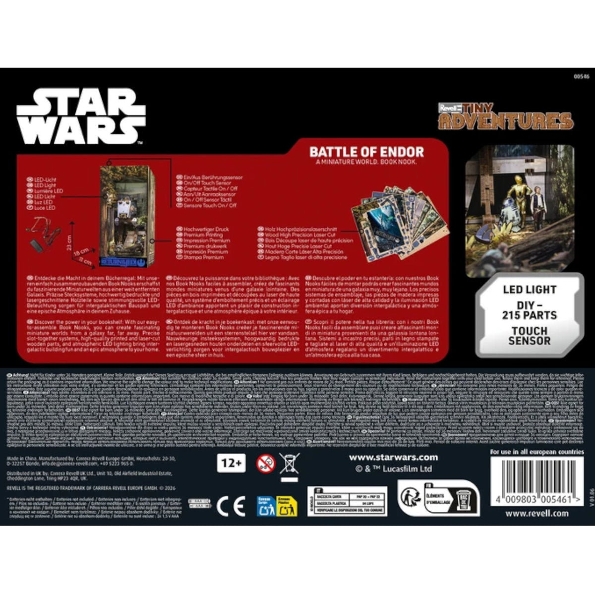 Revell Battle of Endor Star Wars Tiny Adventures Book Nook 00546 3D Puzzle