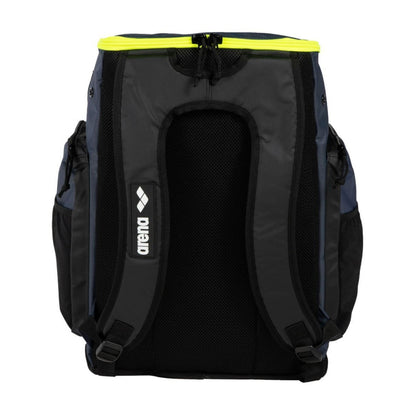 Arena Spiky III 45 Backpack Navy Neon Yellow Alternate 1