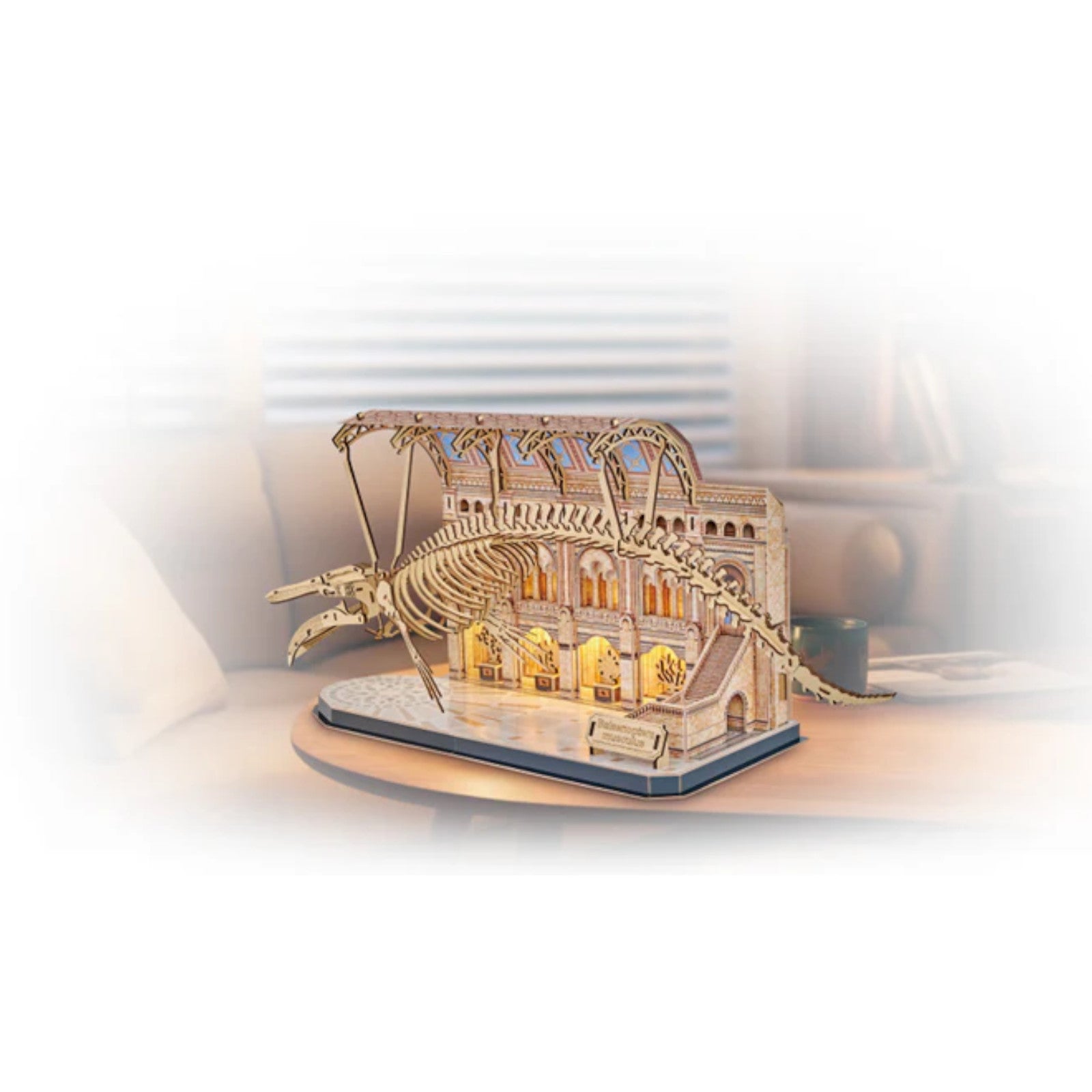Revell Natural Museum Blue Whale Skeleton Tiny Adventures DIY Creative 3D Puzzle 00620 Alternate 1