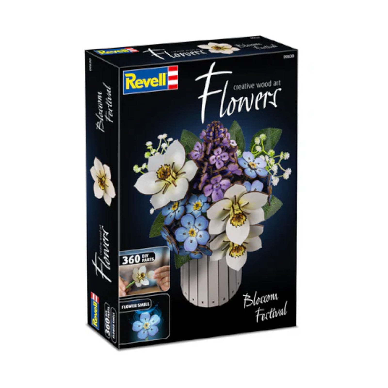 Revell Blossom Festival Flowers Creative Wood Art 3D Puzzle 00630 Alternate 3