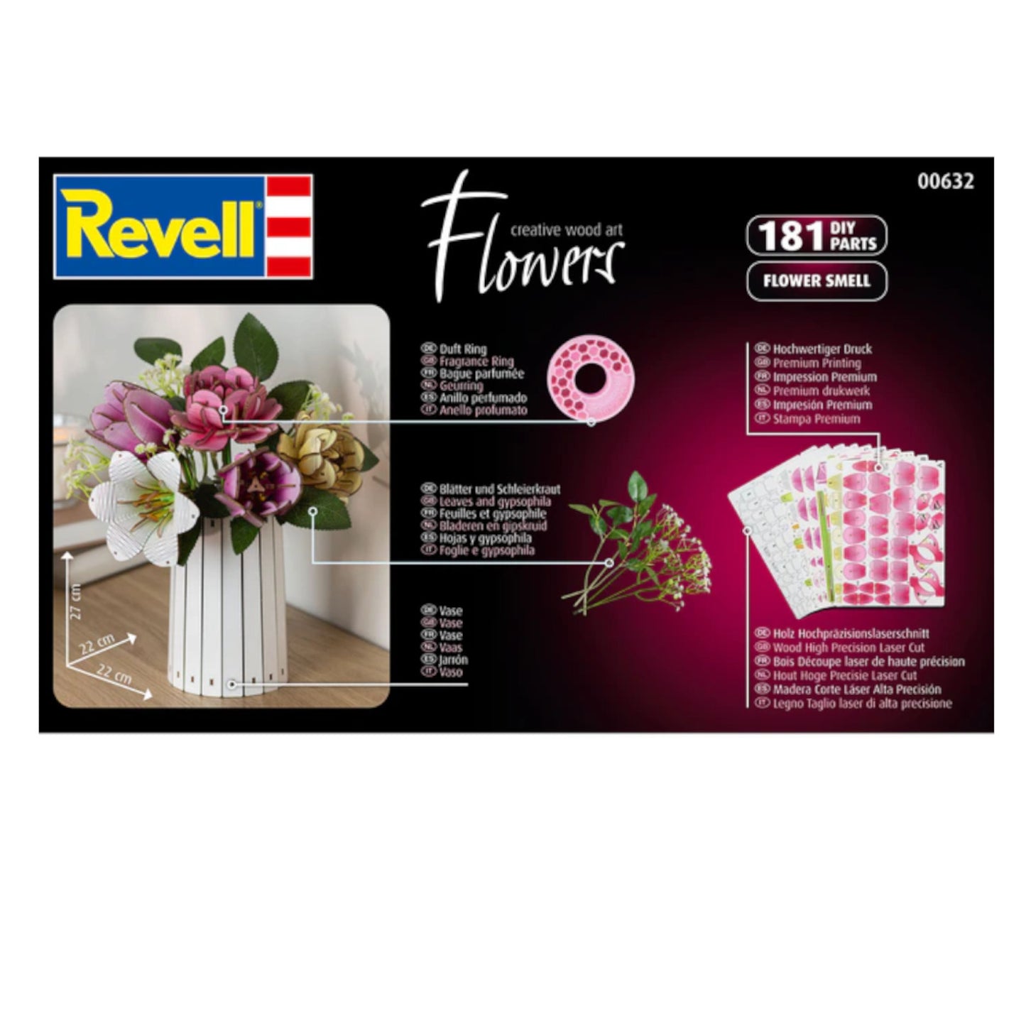 Revell Flower Garden 3D Puzzle 00632 Alternate 3