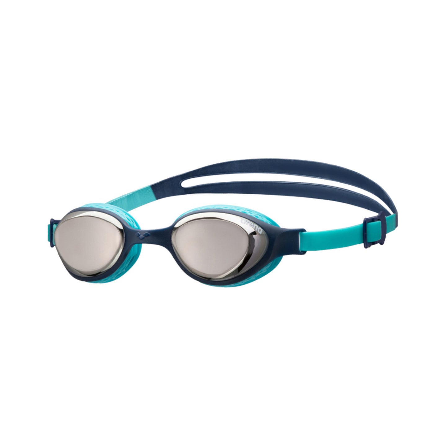 Arena Air Junior Mirror Training Silver Navy Water Kid's Swimming Goggles