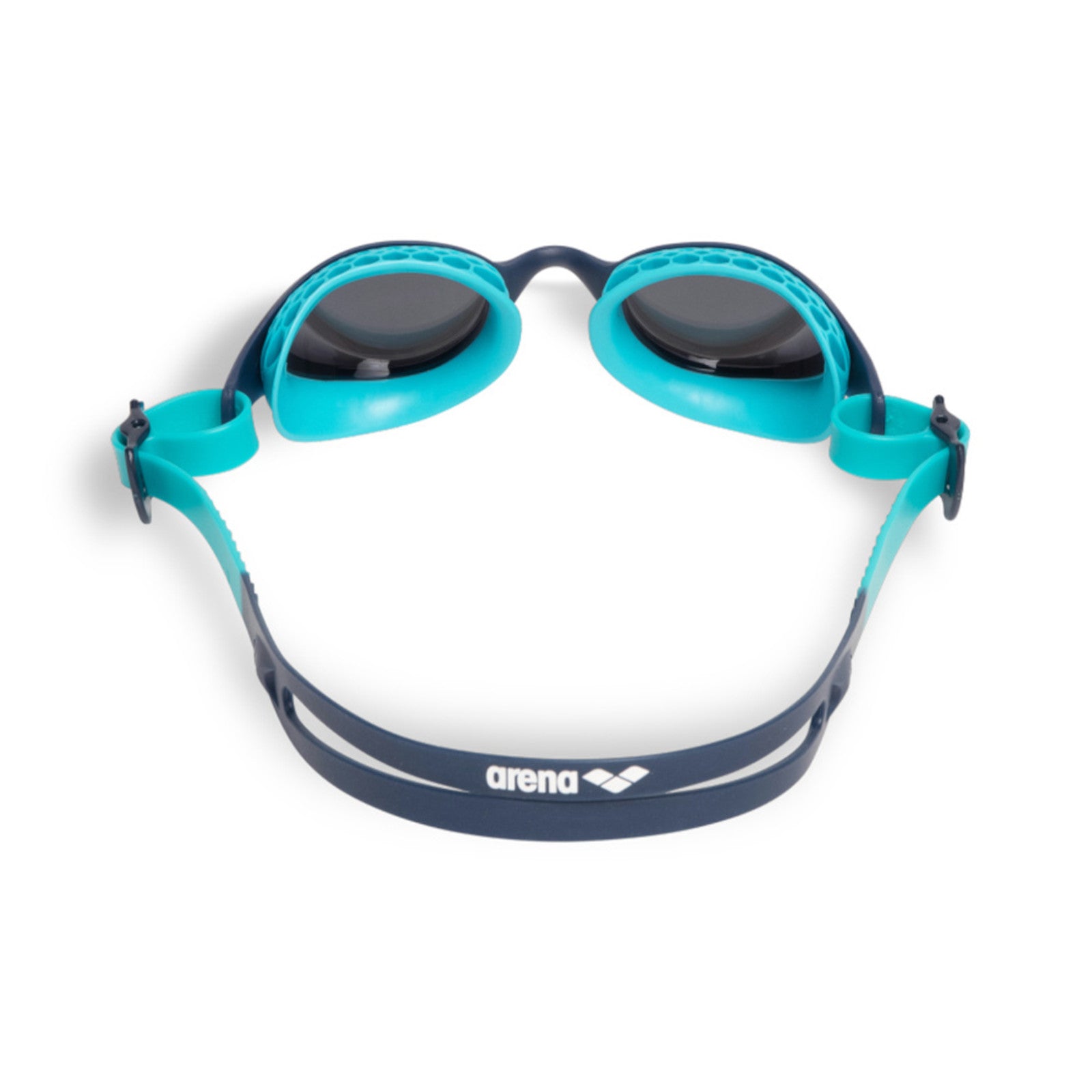 Arena Air Junior Mirror Training Silver Navy Water Kid's Swimming Goggles Alternate 1