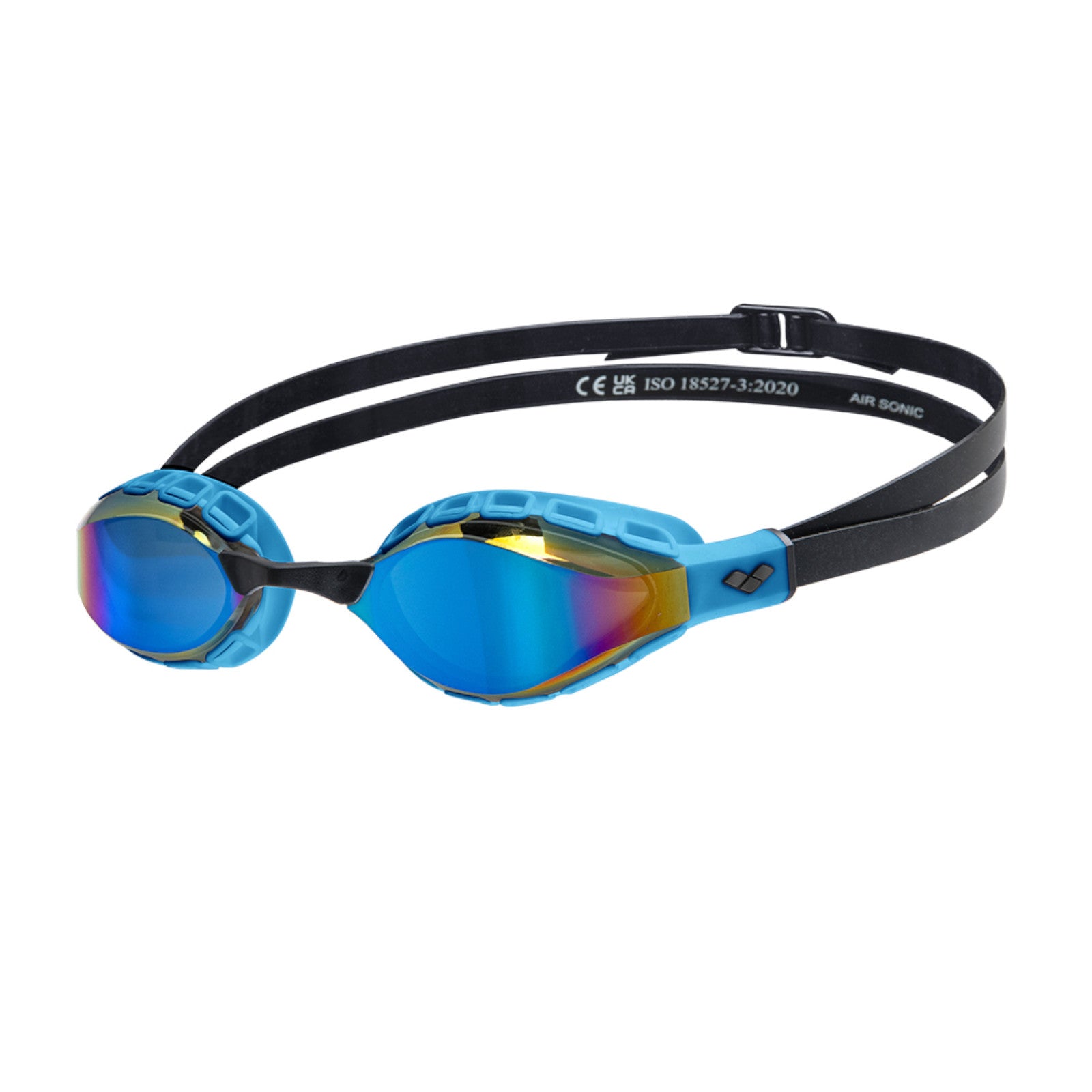 Arena Air Sonic Mirror Racing Emerald Peacock Men's Swimming Goggles