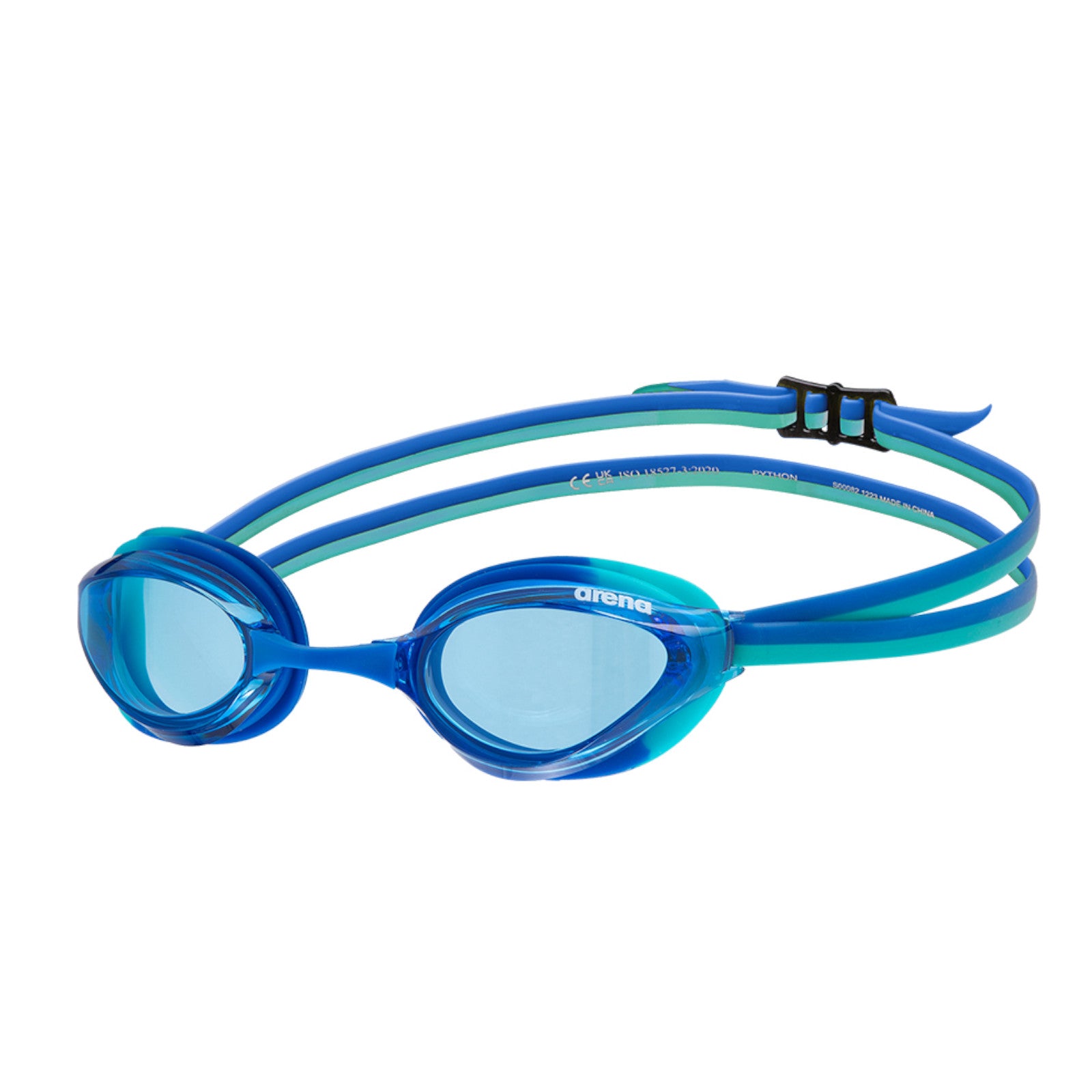 Arena Python Junior Racing Blue Blue Peacock Kid's Swimming Goggles