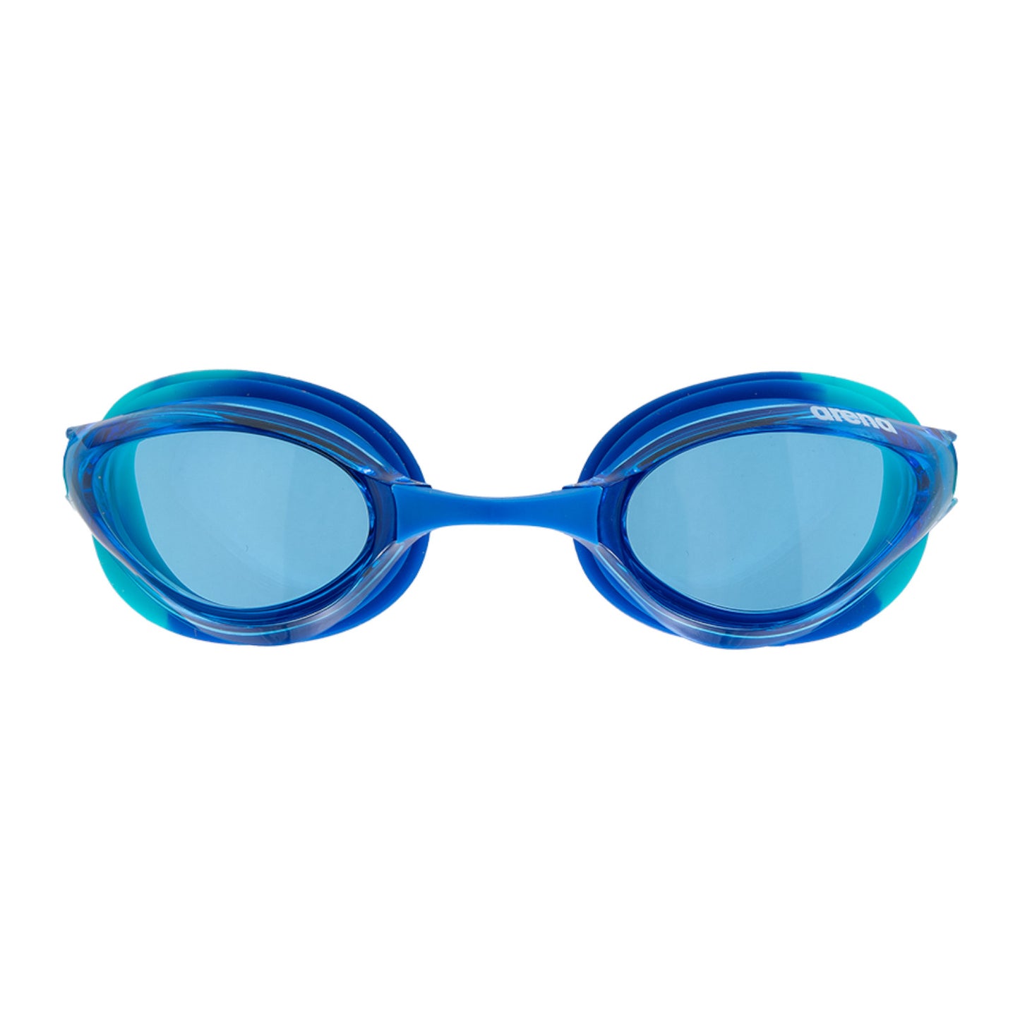 Arena Python Junior Racing Blue Blue Peacock Kid's Swimming Goggles Alternate 1