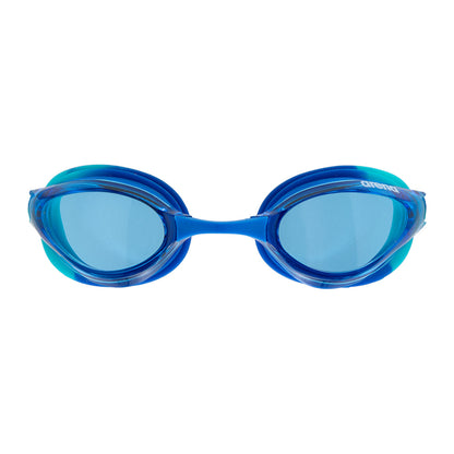 Arena Python Junior Racing Blue Blue Peacock Kid's Swimming Goggles Alternate 1