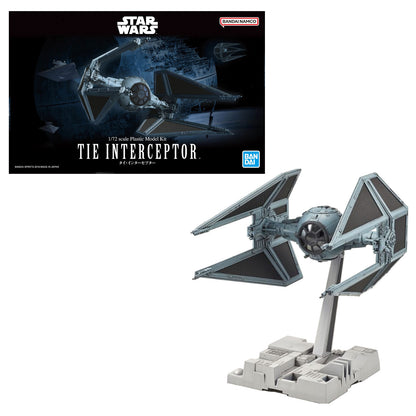 Revell Star Wars TIE Interceptor Bandai Spacecraft Model Kit Easy-Click 01212
