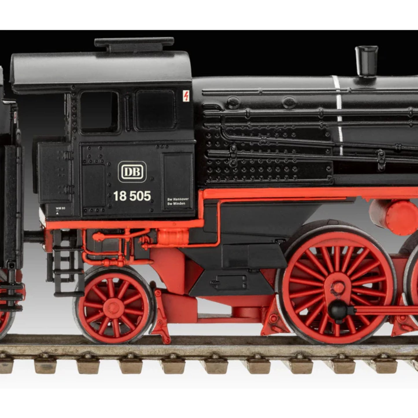Revell Express Locomotive BR 18 505 with Tender 2'3' T38 Train Model Kit 02167