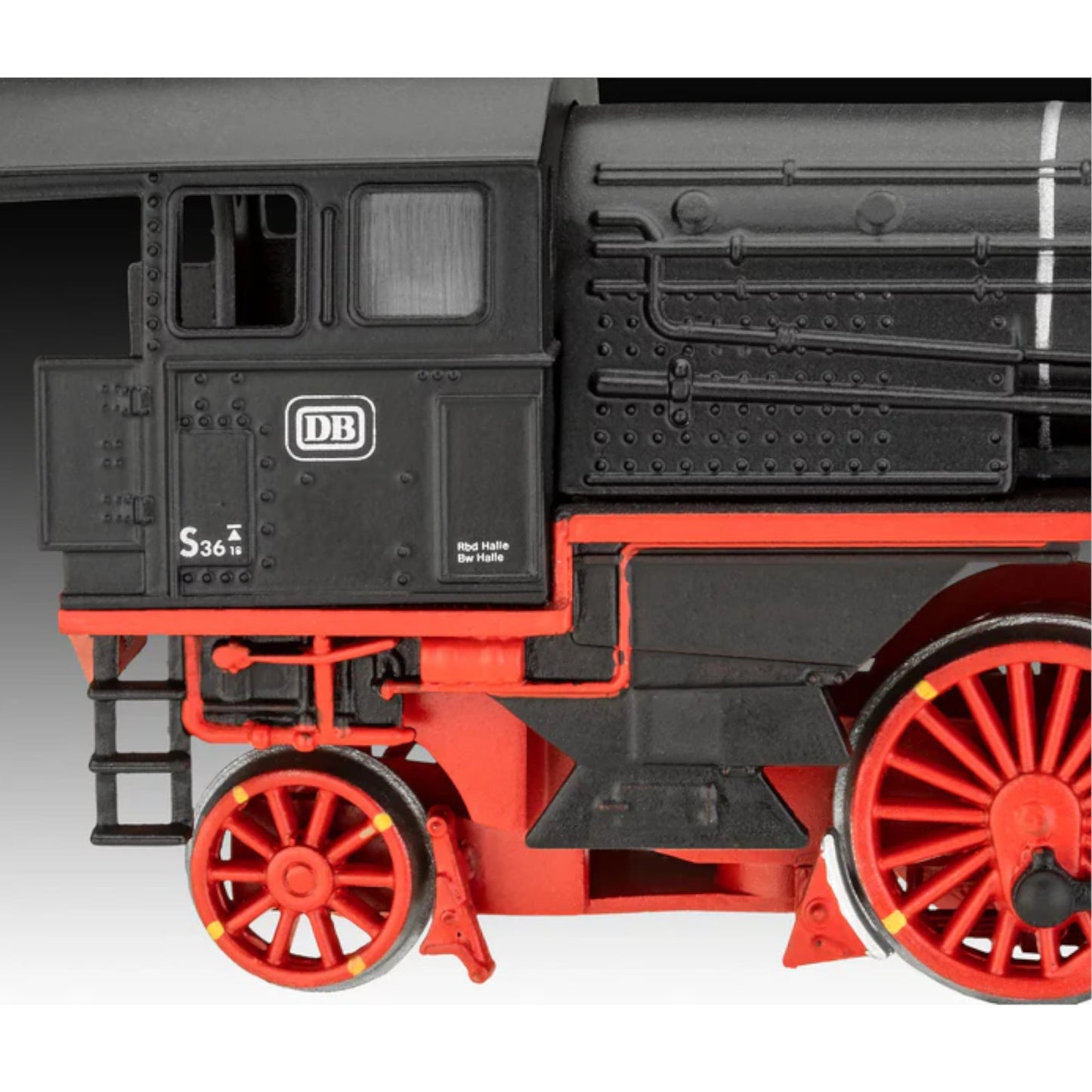 Revell Express Locomotive S3/6 BR18(5) with Tender 2‘2’T Train Model Kit 02168