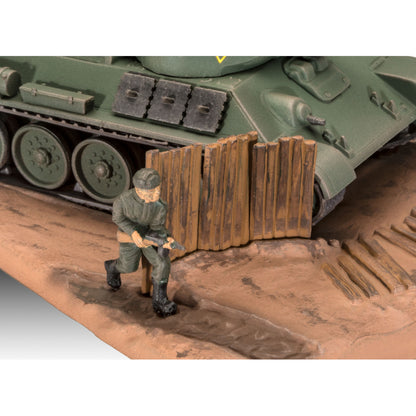 Revell T-34/76 1940 1:76 Scale Tank Model Kit Alternate 2