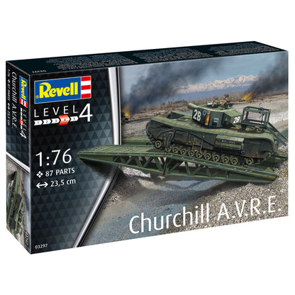 Revell Churchill A.V.R.E. Heavy Machinery Model Kit WW2 Engineer Tank Alternate 10