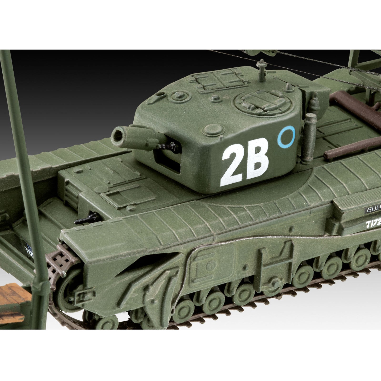 Revell Churchill A.V.R.E. Heavy Machinery Model Kit WW2 Engineer Tank Alternate 2