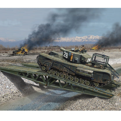 Revell Churchill A.V.R.E. Heavy Machinery Model Kit WW2 Engineer Tank Alternate 7