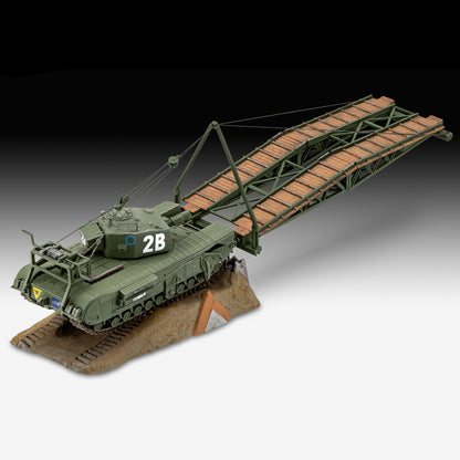 Revell Churchill A.V.R.E. Heavy Machinery Model Kit WW2 Engineer Tank Alternate 8