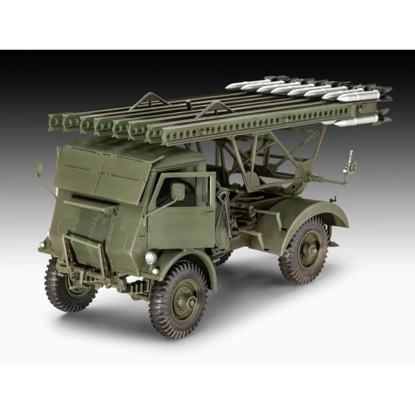 Revell W.O.T. 8 BM-13-16 Katyusha / Cargo Truck Model Kit 1:35 Soviet WW2 Rocket Launcher 03338 Alternate 7
